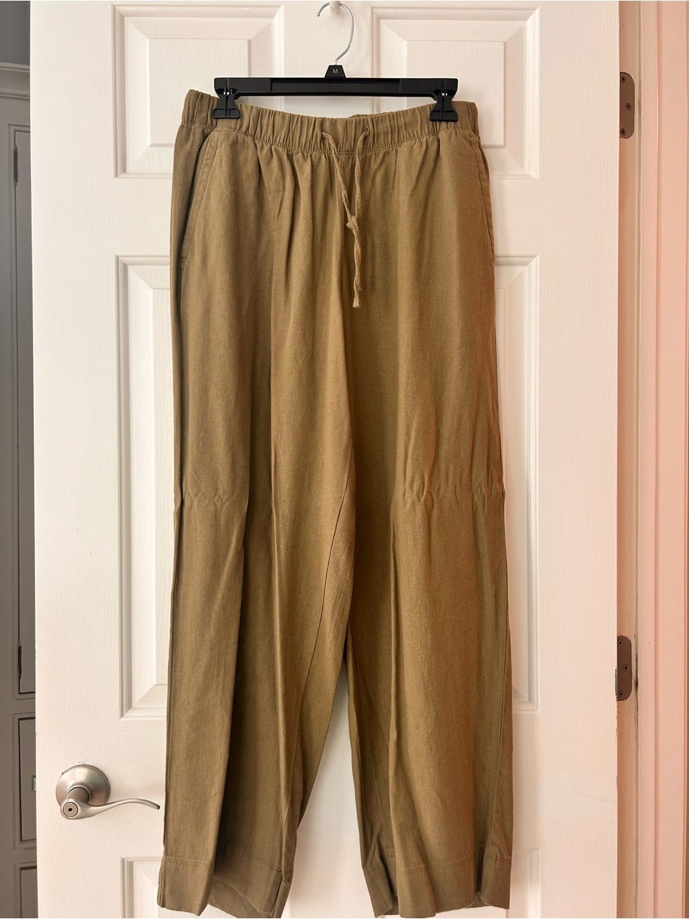 Old Navy Wide-Leg linen Drawstring Pants